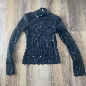 Cache cocktail blouse